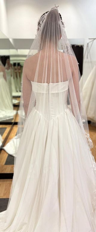 Vestido de Novia Blanco Talla 36