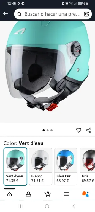 Casco Moto Astone Talla XS