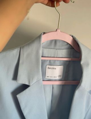 Blazer Bershka Azul Talla S