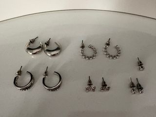 Pendientes Stradivarius Plata