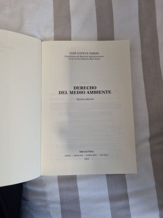 Derecho del medio ambiente