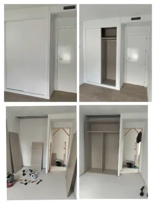 Montadores carpintería madera