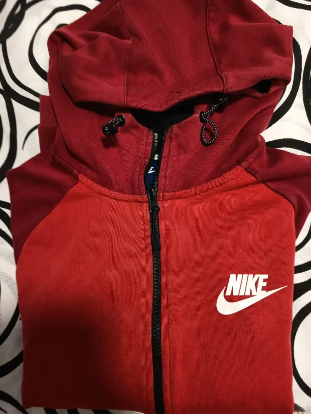 Chaqueta Nike Roja oscura Talla S paramotociclist