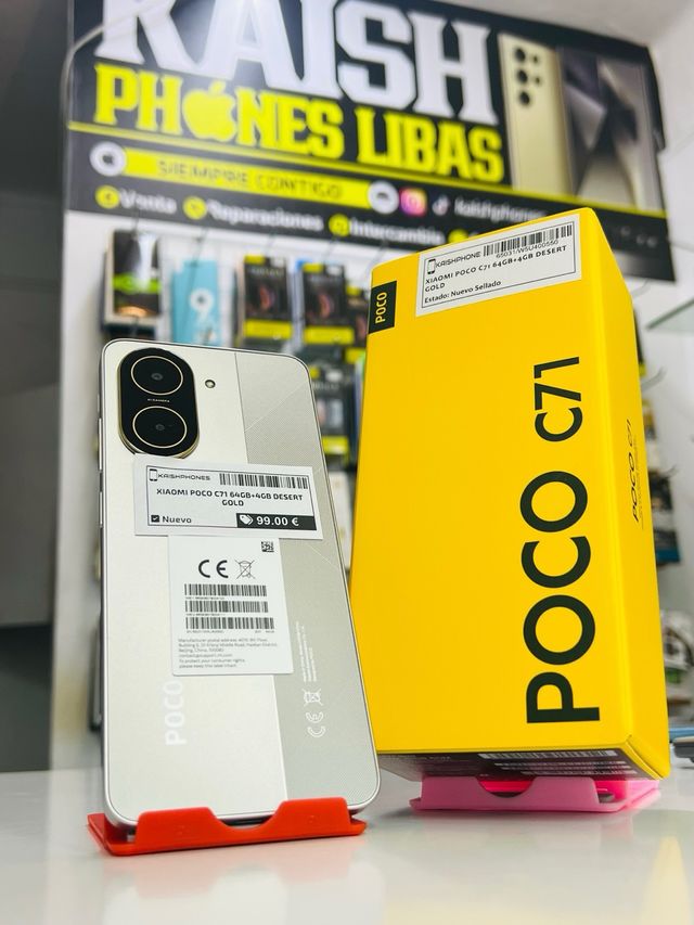 Xiaomi Poco C71 64GB Dorado