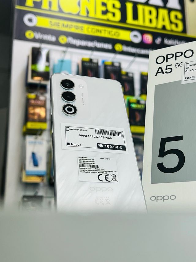 Oppo A5 5G 128GB Blanco