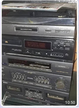 Equipo de música Sony