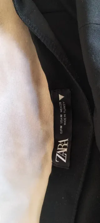 Falda pantalón Zara plisada