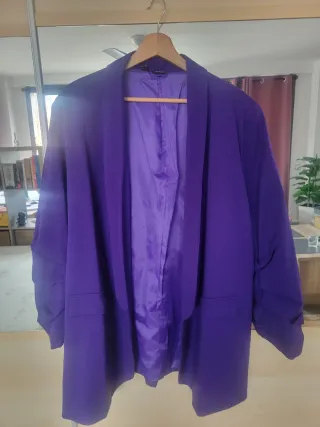 Blazer Morado Mujer