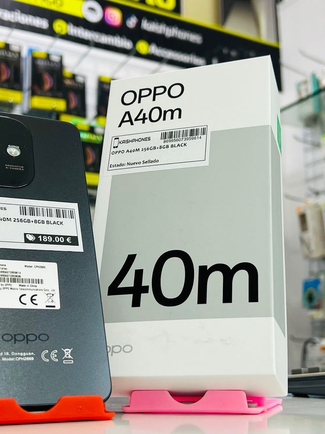 Oppo A40m 256GB Negro