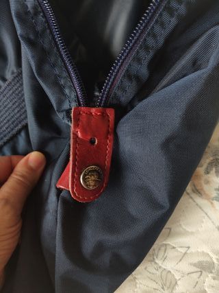  Longchamp azul, bolsa de viaje 