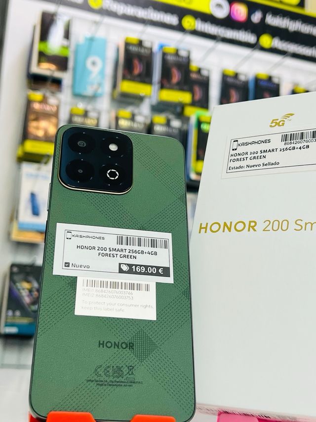 Honor 200 Smart 256GB Verde