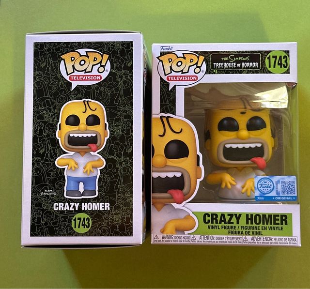 Pack 2 Funko Pop Terror Simpsons