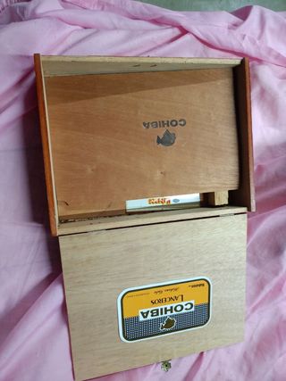 Scatola porta sigari Cohiba vuota
