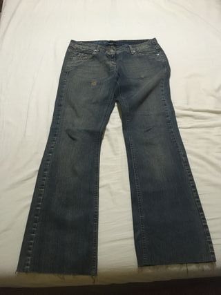 Jeans Sisley vintage unisex blu