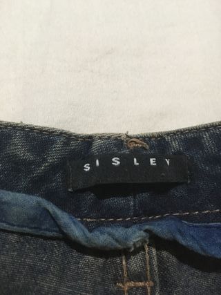 Jeans Sisley vintage unisex blu