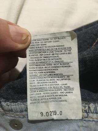 Jeans Sisley vintage unisex blu