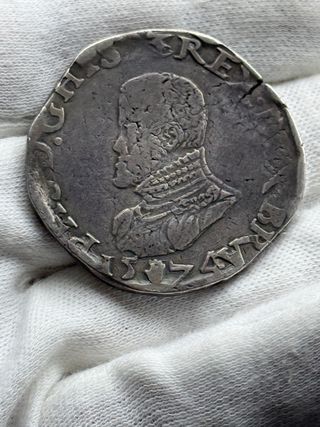 1 Escudo Felipe II 1574 Amberes