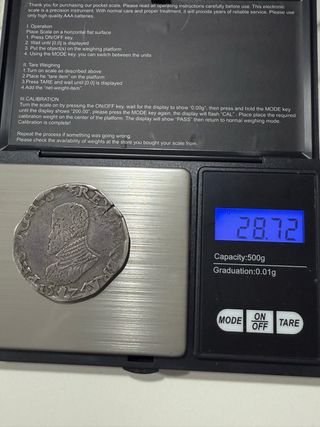 1 Escudo Felipe II 1574 Amberes