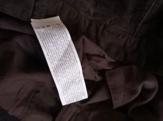 Pantalones pana Sfera hombre talla 42