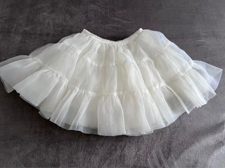 Falda tul adulto blanca