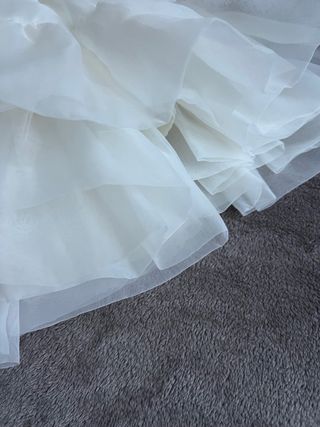 Falda tul adulto blanca