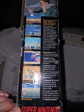 Super Nintendo only box