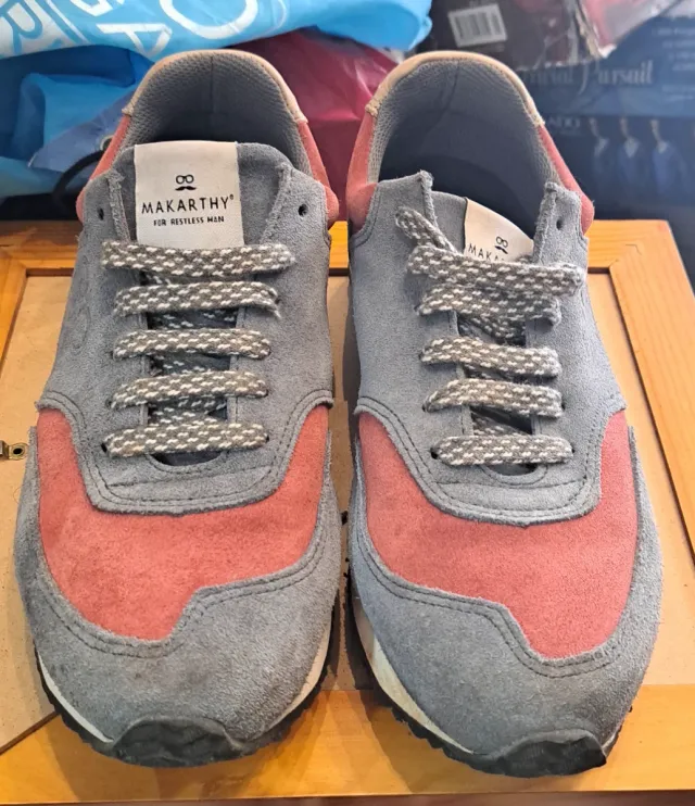 Zapatillas Makarthy Talla 40 Gris/Rosa