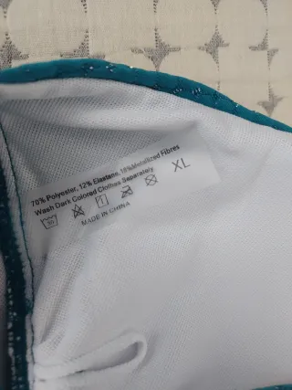 Bañador mujer azul petróleo