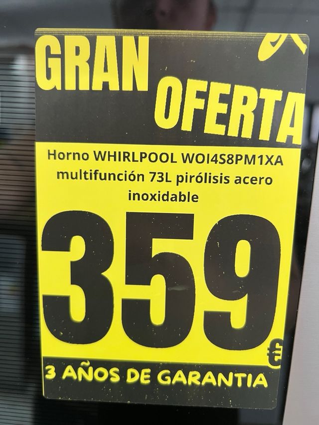 Horno Whirlpool WO1458PM1XA