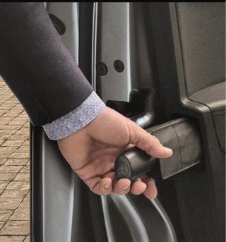 Paraguas Skoda Negro Plegable