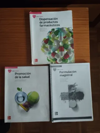 Libros Técnico de Farmacia y parafarmacia