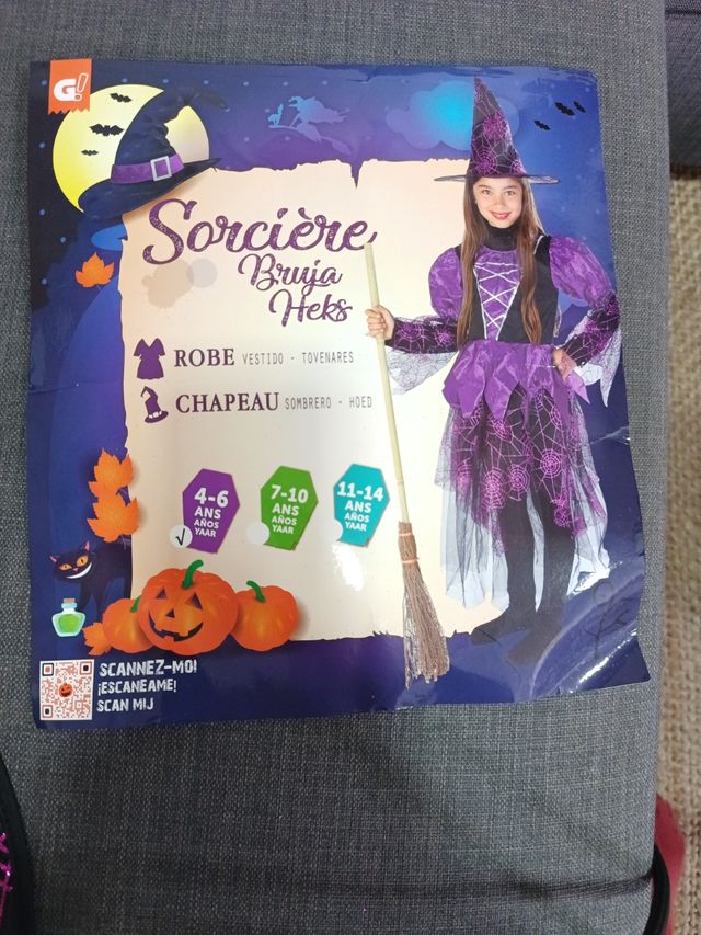 Costume da strega bambina