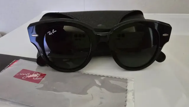 Gafas de sol Ray-Ban RB2192 ROUND ABOUT Negras
