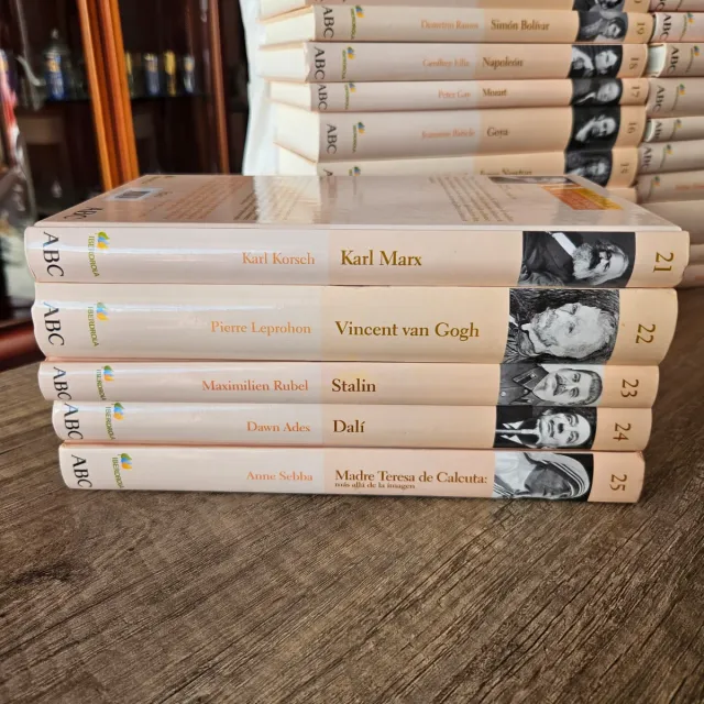 Pack 25 libros Protagonistas de la Historia