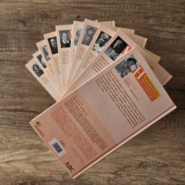 Pack 25 libros Protagonistas de la Historia