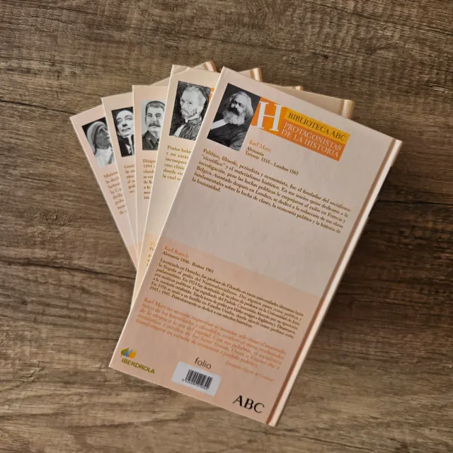 Pack 25 libros Protagonistas de la Historia