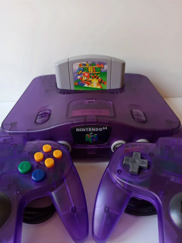 Nintendo 64 + Juego Super Mario 64 + Dos Mandos