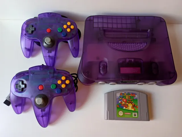 Nintendo 64 + Juego Super Mario 64 + Dos Mandos