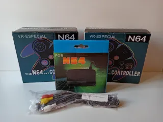 Nintendo 64 + Juego Super Mario 64 + Dos Mandos