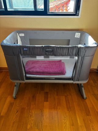 Cuna de viaje Chicco gris