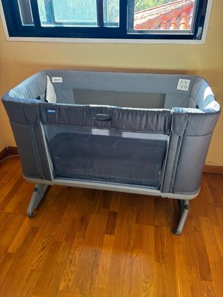 Cuna de viaje Chicco gris