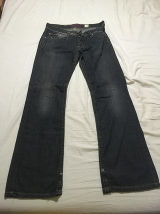 Jeans Essenza vintage unisex blu