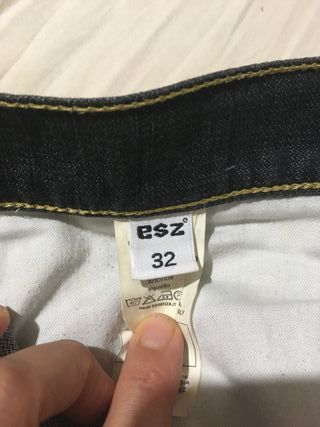 Jeans Essenza vintage unisex blu