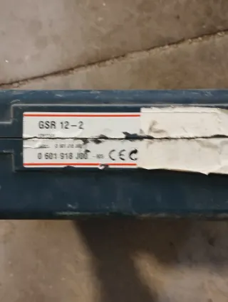 Taladro Bosch GSR 12-2 12V