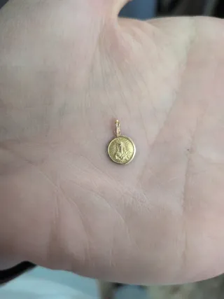 Mini Medalla Oro Inmaculada