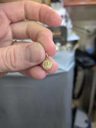 Mini Medalla Oro Inmaculada