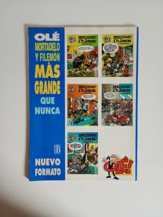 Tebeo Mortadelo y Filemón.