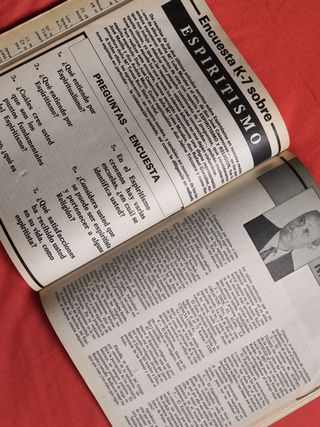 REVISTAS KARMA 7 OVNIS ESPÍRITUS MISTERIO AÑO 1976