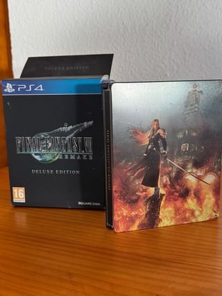 Final Fantasy VII Remake Deluxe Steelbook PS4