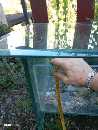 Mesa Acuario Cristal.no me deja subir más fotos.